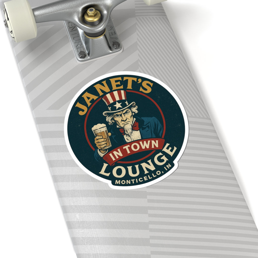 Vintage Bar Themed Stickers