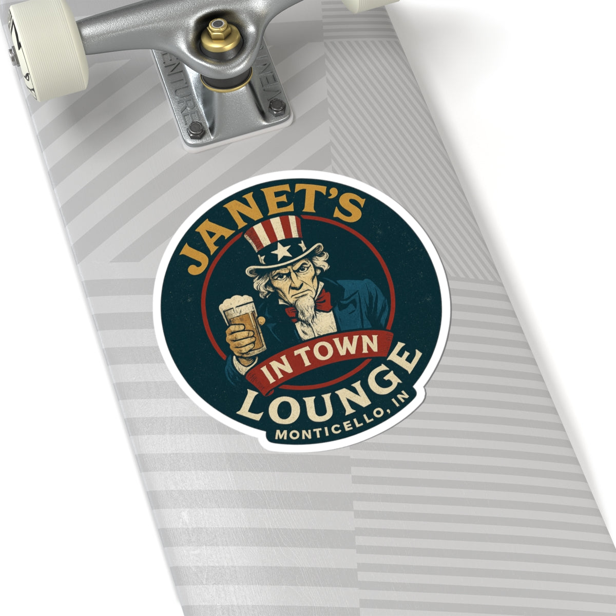 Vintage Bar Themed Stickers